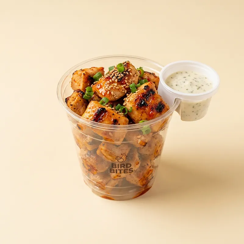 Bird Bites — grilled protein snack cup