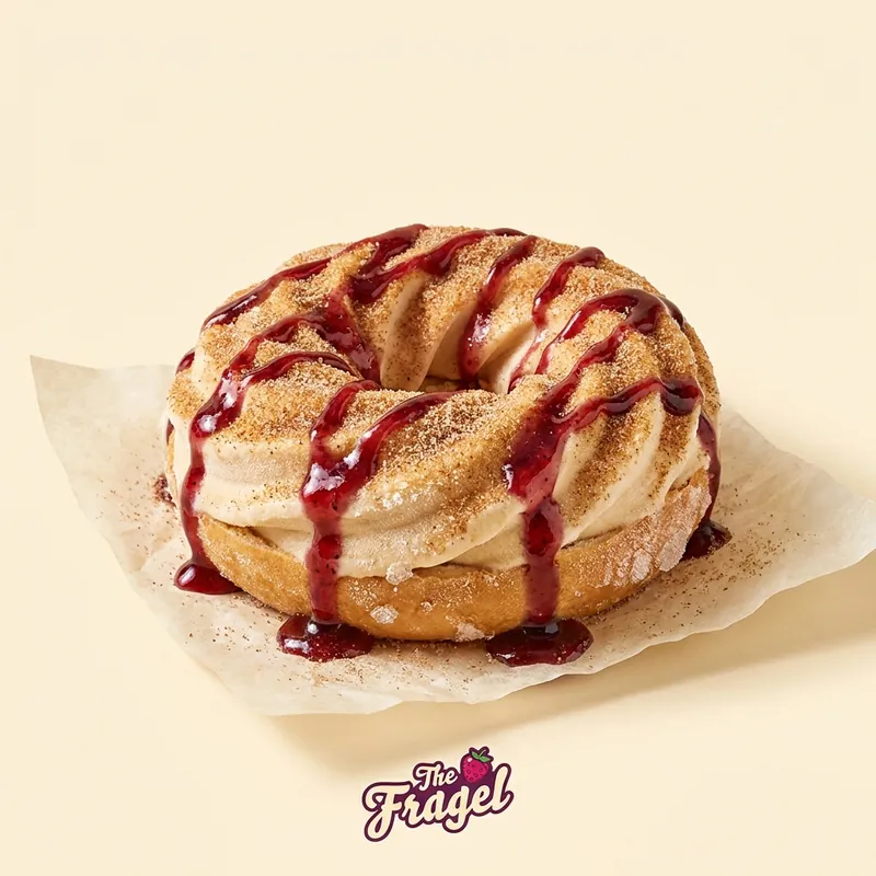 The Fragel — a frozen yogurt bagel