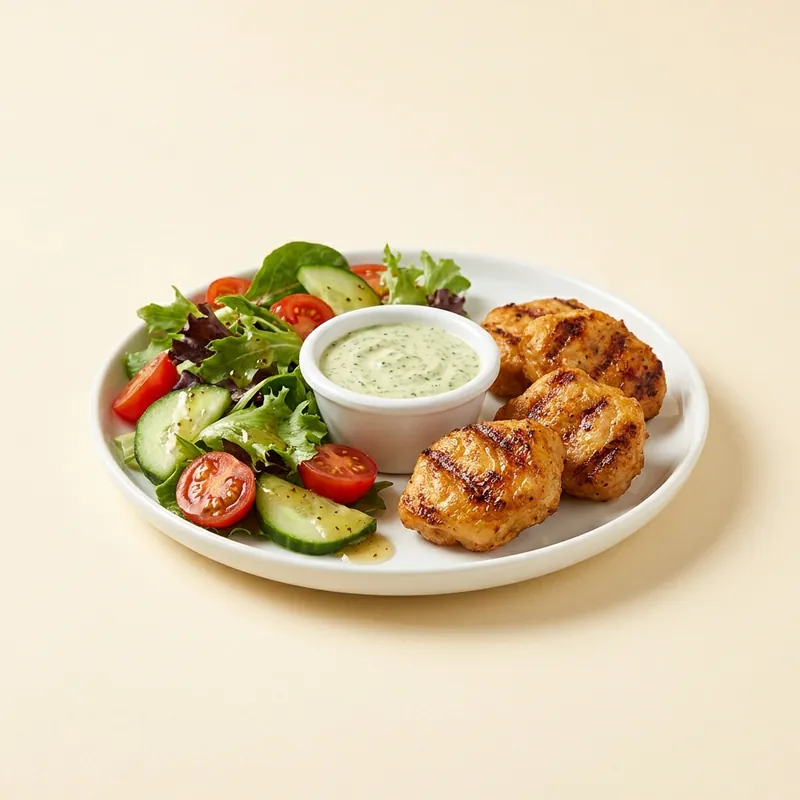 The Half Verdict — right-sized Grillets and salad plate