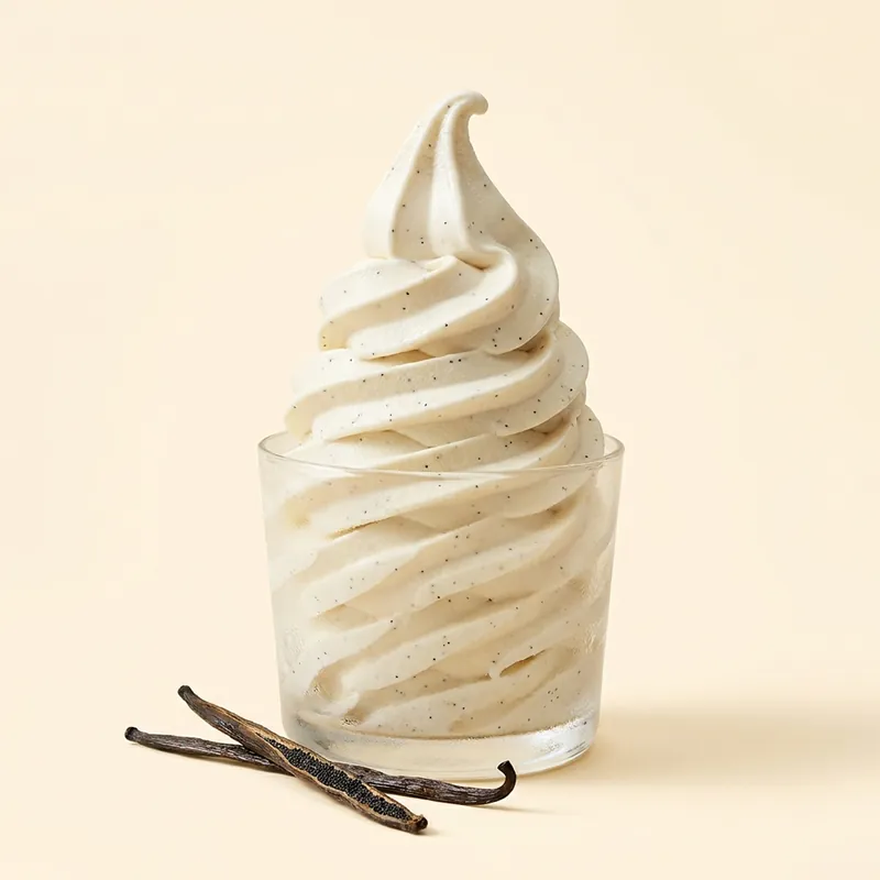 Taha'a Vanilla Bean — single-origin Tahitian vanilla soft serve
