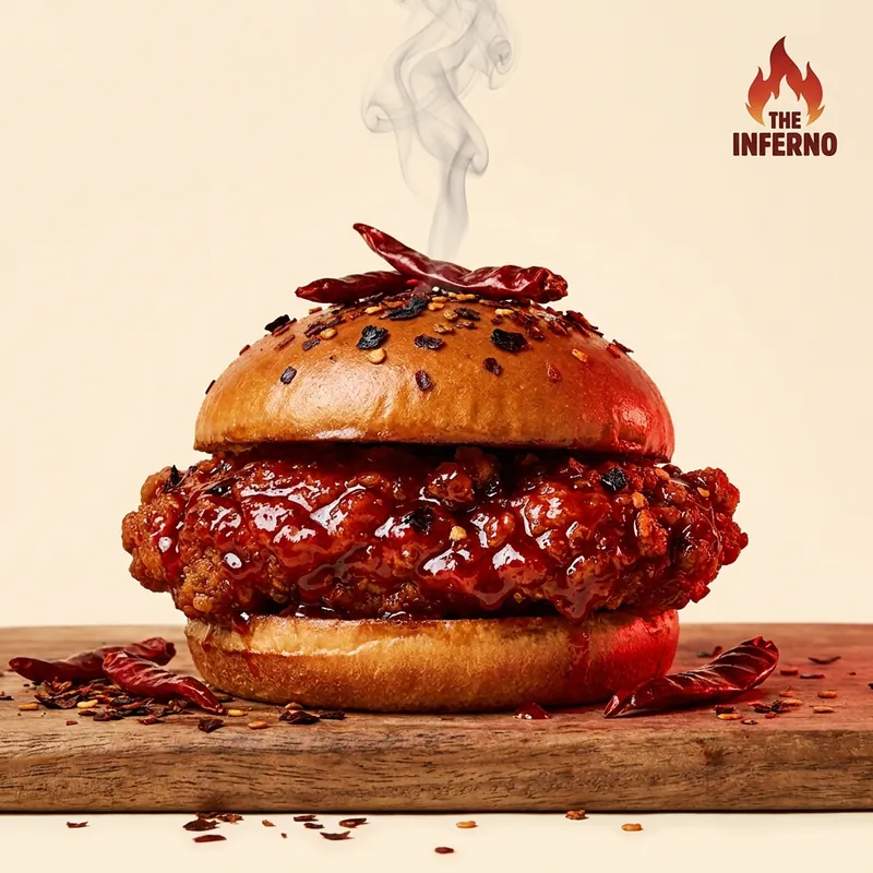 The Inferno — ghost-reaper extreme heat sandwich