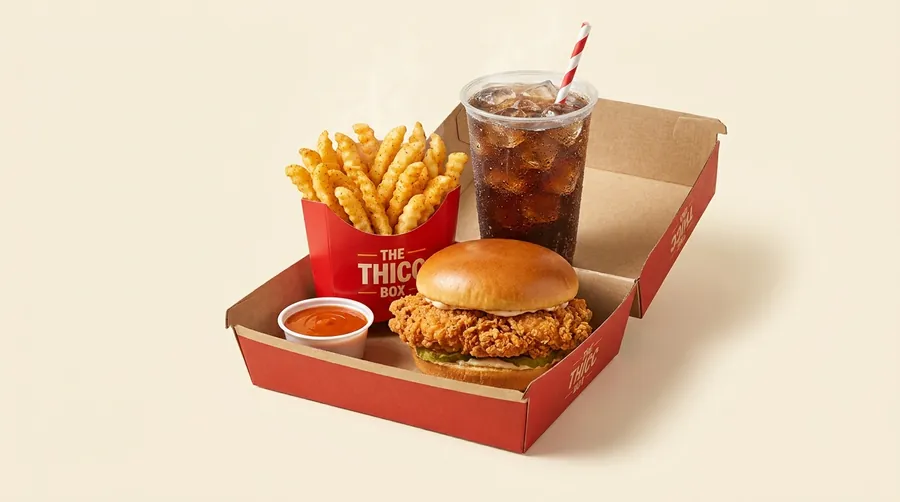 The Thicc Box — Thiccwhich combo with fries and a drink